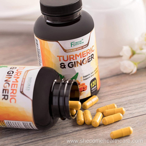 OEM Turmeric Capsules antioxidant benefits curcumin capsules